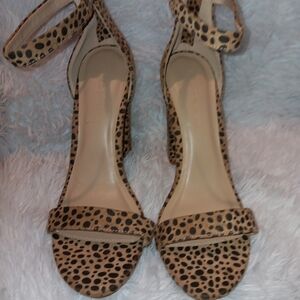 Wild Diva Brown and Black Heeled Shoes